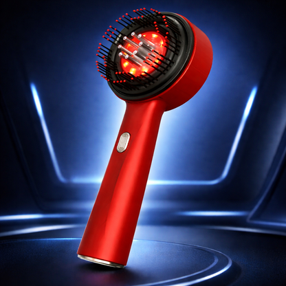 ScalpRevive™ – Masajeador inteligente para el cuero cabelludo con terapia LED y aplicación de aceites